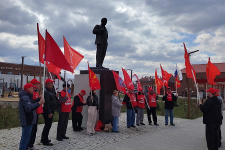 В Рязани состоялся первомайский митинг