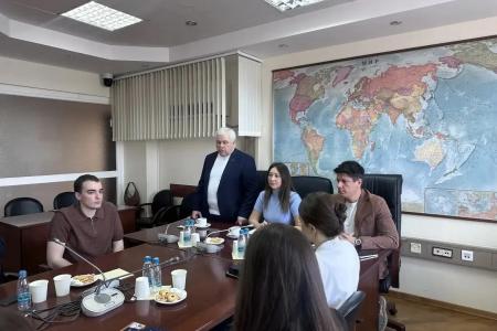 В Госдуме прошла встреча депутатов с грузинскими студентами из российских вузов