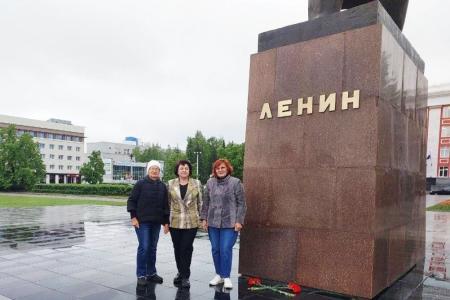А.Е. Глазкова о реставрации в Барнауле памятника В.И. Ленину и ходе парламентской недели в Алтайском крае