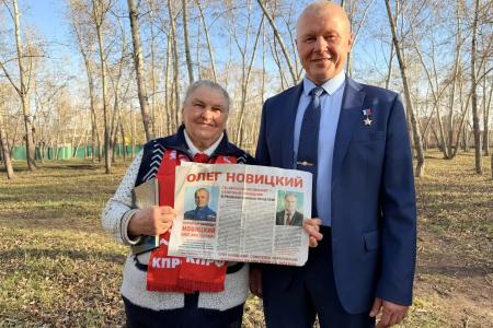 Герой России, летчик-космонавт Олег Новицкий в Иркутской области: Программа Победы продолжает великие традиции советской эпохи!