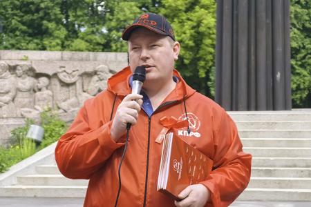 В Иванове состоялись мероприятия в честь 121-й годовщины Первого Совета и в поддержку III Международного антифашистского форума