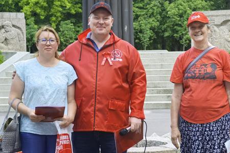 В Иванове состоялись мероприятия в честь 121-й годовщины Первого Совета и в поддержку III Международного антифашистского форума