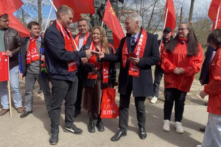 Сила трудящихся — в единстве рабочего класса! Праздник 1 Мая в Костроме