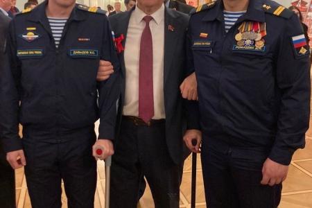 Комсомольцы Тульской области, участники СВО Дмитрий Ромашин и Иван Давыдов награждены государственными наградами
