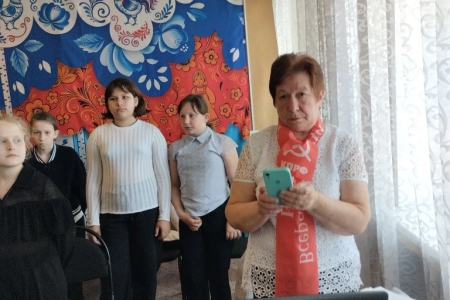 Тамбовская область. В Инжавино состоялось тематическое мероприятие «О лётчиках-героях Великой Отечественной войны»