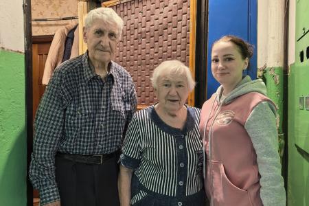 Самарская область. С Днём Победы поздравили детей войны в Кировском районе