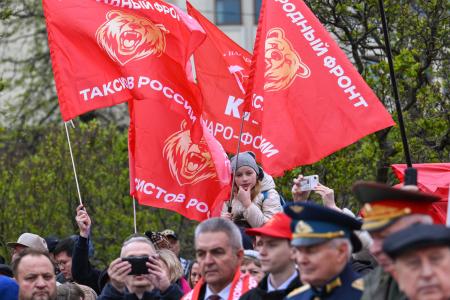 Г.А. Зюганов на Первомайской акции в Москве: Солидарность трудового народа – это главное оружие тех, кто борется за мир, справедливость и подлинную свободу!