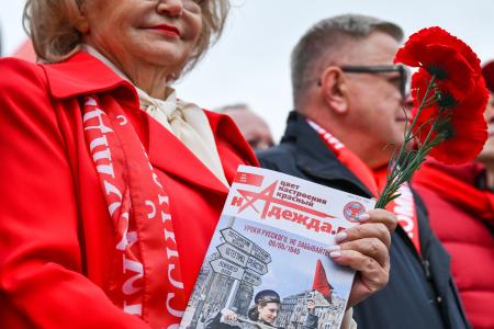 Г.А. Зюганов на Первомайской акции в Москве: Солидарность трудового народа – это главное оружие тех, кто борется за мир, справедливость и подлинную свободу!