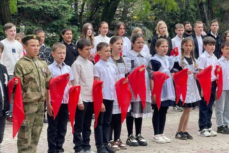 В Ростове-на-Дону отметили 104-летие Всесоюзной пионерской организации имени В.И. Ленина