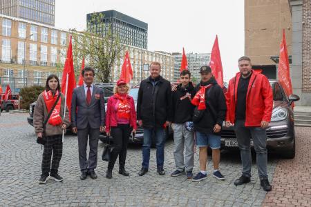 «Красные крылья Победы» вновь на улицах Москвы