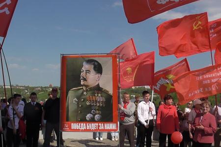 Саратовские коммунисты и комсомольцы отметили 81-ю годовщину Великой Победы советского народа в Великой Отечественной войне
