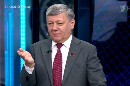 Дмитрий Новиков на Первом канале о III Международном антифашистском форуме, возможных переговорах с Европой и правой угрозе с Запада