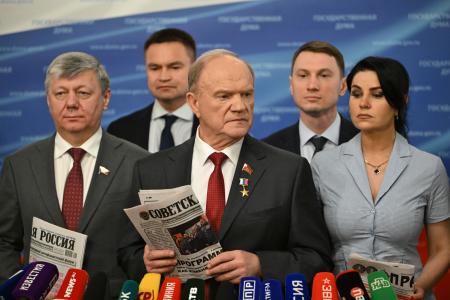 Г.А. Зюганов выступил перед журналистами в Госдуме