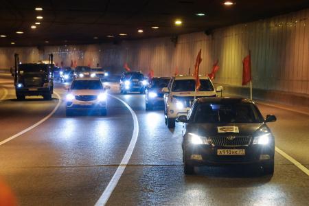 Вновь на улицах Москвы «Красные крылья Победы»
