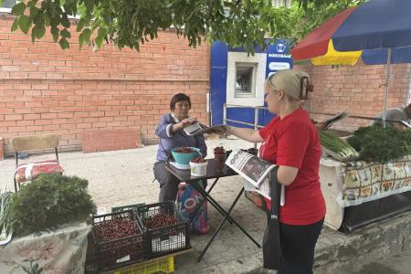Волгоградская область. Акция «Красные в городе»: Сталинградские коммунисты рассказали о Программе Победы КПРФ