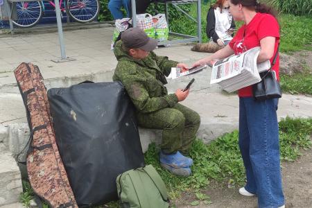 Новгородские коммунисты почтили память пионера-героя Лёни Голикова