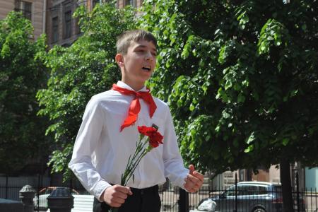 Санкт-Петербург. В городе трех революций День русского языка отметили выступлениями и стихами
