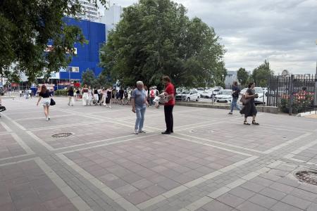 Волгоградская область. Акция «Красные в городе»: Сталинградские коммунисты рассказали о Программе Победы КПРФ