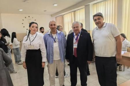 Казбек Тайсаев посетил избирательные участки в Армении в день парламентских выборов. Предварительные итоги
