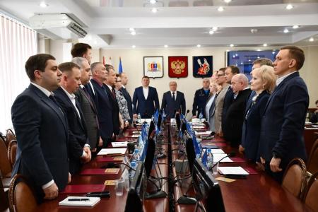 Александр Бойков выступил на заседании Ивановской городской Думы