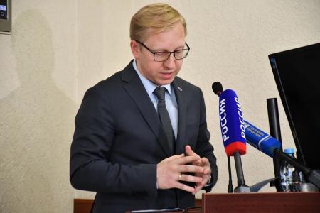 Александр Бойков выступил на заседании Ивановской городской Думы