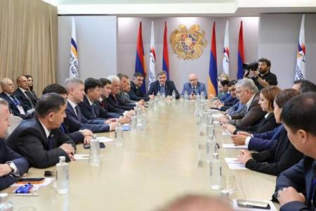 Казбек Тайсаев провел встречи в Армении в рамках рабочего визита