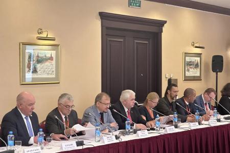 К.К. Тайсаев выступил с приветственным словом на заседании Всемирного координационного совета российских соотечественников