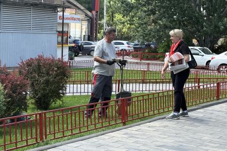 Волгоградская область. Акция «Красные в городе»: Сталинградские коммунисты рассказали о Программе Победы КПРФ