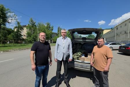 Денис Сидоров: Помогать фронту наш священный долг. Рязанские коммунисты доставили гуманитарную помощь в ЛНР