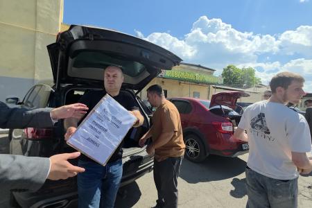 Денис Сидоров: Помогать фронту наш священный долг. Рязанские коммунисты доставили гуманитарную помощь в ЛНР