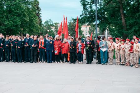 Удмуртия: свеча памяти в Ижевске