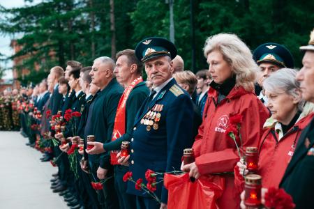 Удмуртия: свеча памяти в Ижевске