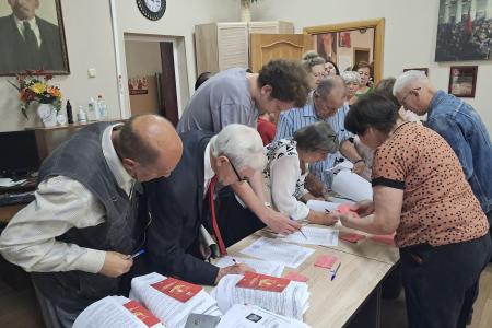 Тамбов. КПРФ за проведение активной и наступательной избирательной кампании