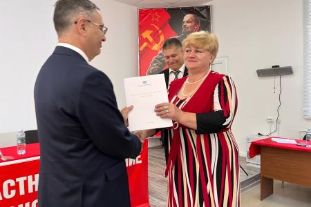 Первый секретарь Оренбургского областного комитета КПРФ М. А. Амелин рассказал о выдвижении областных кандидатов к предстоящим выборам