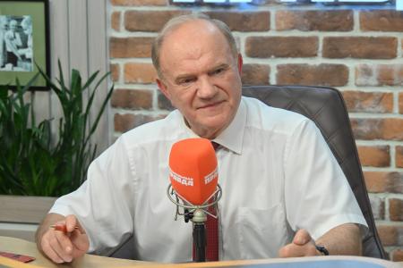 Геннадий Зюганов выступил на радио «Комсомольская правда» в программе «Партийная среда»