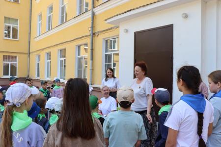 Волгоградская область. Тамара Головачева побывала в детском оздоровительном лагере «Радуга» школы №81
