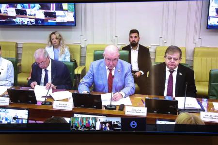 К.К. Тайсаев принял участие в совещании Комитета Совета Федерации по международным делам