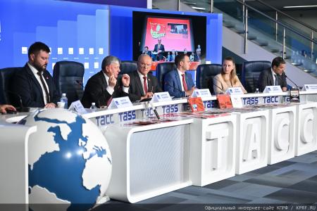 Г.А. Зюганов на пресс-конференции в ИА ТАСС: Главный вопрос нынешней стратегии – обеспечить потенциал Победы!