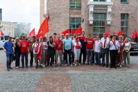 Вновь на улицах Москвы «Красные крылья Победы»