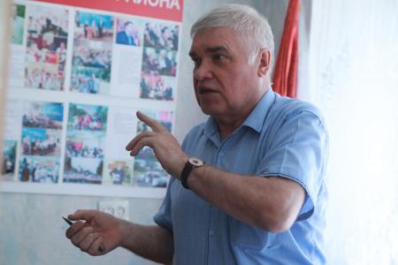 Омская область. Андрей Алехин провел рабочую встречу с активом Калачинского, Кормиловского и Оконешниковского районов