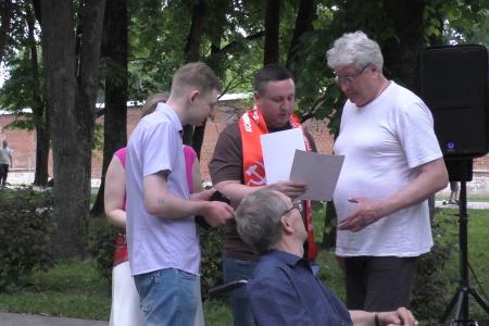 Коммунисты приняли участие в Пушкинском празднике в Смоленске