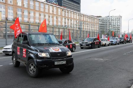 Вновь на улицах Москвы «Красные крылья Победы»