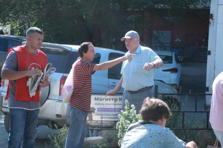 Омская область. А.А. Алехин провел встречу с жителями областного центра