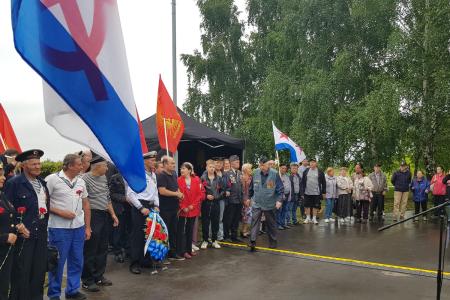 Рязанские коммунисты приняли участие в торжественных мероприятиях, посвященных Дню Военно-Морского Флота