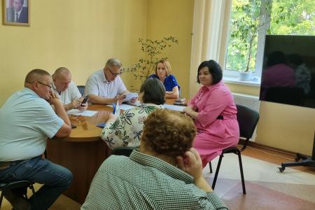 Руководитель фракции КПРФ в Мособлдуме Александр Наумов провел прием жителей в Домодедово