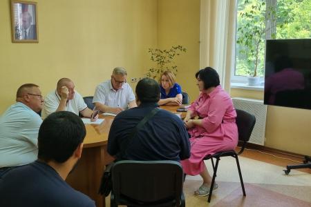 Руководитель фракции КПРФ в Мособлдуме Александр Наумов провел прием жителей в Домодедово