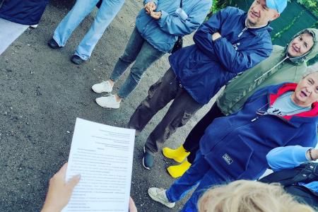О.Н. Алимова в ходе рабочей поездки в Калининград выслушала проблемы жителей СНТ «Колосок»