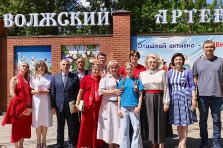Нина Останина посетила с рабочим визитом Самарскую область