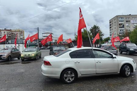 В Иванове прошел автопробег «Красные крылья Победы»