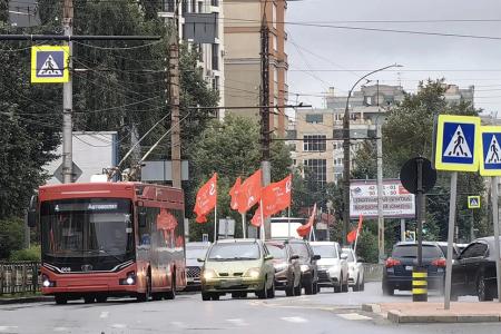 В Иванове прошел автопробег «Красные крылья Победы»